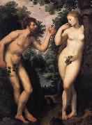 Peter Paul Rubens Adam and Eve (mk01) oil on canvas